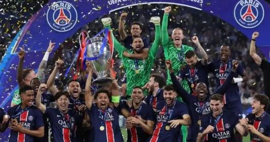 巴黎創(chuàng)造歐洲第11次三冠王紀(jì)錄，巴薩與拜仁均兩次奪冠