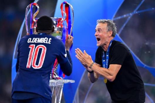 奪三冠王！巴黎圣日耳曼或?qū)M掃金球獎、金童獎與最佳教練獎項(xiàng)