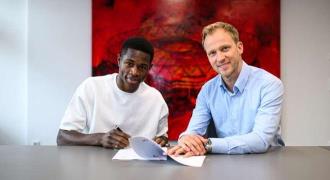 官方：藥廠簽 down 18歲喀麥隆前鋒科法內(nèi)，轉(zhuǎn)會費500萬歐元