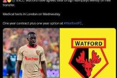 羅馬諾：沃特福德將簽下自由球員門(mén)迪，周三完成體檢