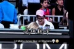 火箭場邊情侶大膽示愛，烏度卡意外撞見