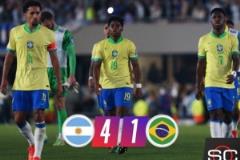 巴媒怒斥巴西1-4慘敗阿根廷：再現(xiàn)1-7的屈辱！