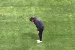 河大成賽后謝場致意國安球迷，蓉城助教歐巴回歸引關(guān)注