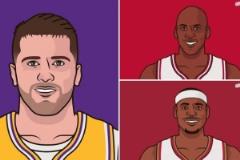 東契奇生涯前7個賽季35+5+5場次超越喬丹、詹姆斯