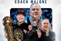 掘金官方致謝馬龍：感謝您多年的付出與奉獻，那些瞬間永難磨滅