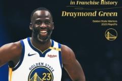 追夢季后賽出場數(shù)破克萊-湯普森紀錄 成為勇士隊史第一人