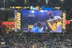 強心劑！灰熊名宿大黑熊扎克-蘭多夫與托尼-阿倫現(xiàn)場觀戰(zhàn)！