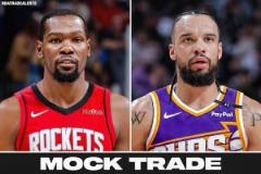 火箭心碎交易：5換1引進杜蘭特，還太陽2個首輪簽