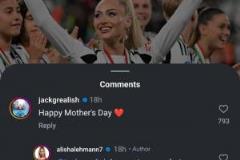 格拉利什被指調(diào)戲美女球員萊曼：“我能讓你成為媽媽？”實(shí)為假新聞！