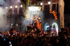 巴薩球迷慶祝西甲奪冠活動七人被捕