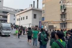 國安客場對陣石家莊功夫，北京球迷熱情助陣