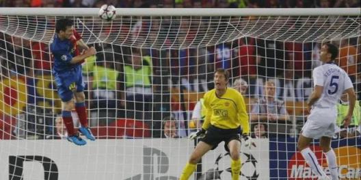 梅西正式選定他職業(yè)生涯中最愛的進(jìn)球：2009年歐冠決賽頭球破門