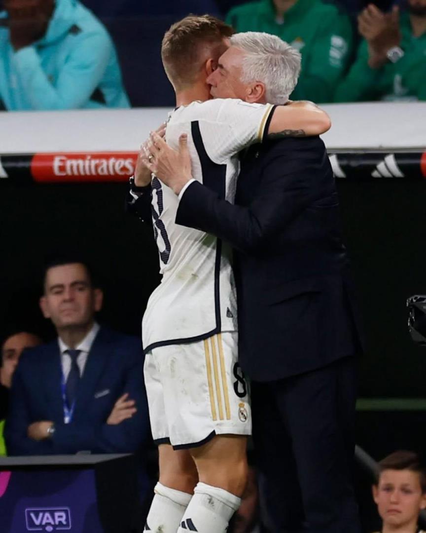 克羅斯向安帥致謝：生涯中合作過的最后一位教練，感謝您