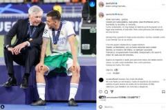 塞巴略斯致謝安切洛蒂：感謝您和教練團(tuán)隊(duì)，是你們讓我成長