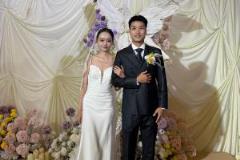 陳純新與愛人攜手走進(jìn)婚姻殿堂，共度幸福新婚生活！