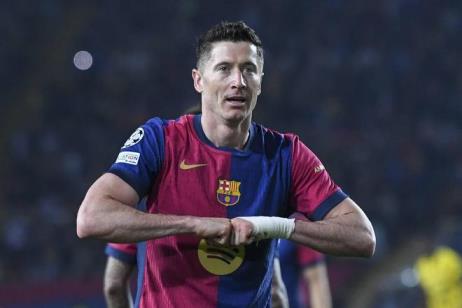 萊萬加盟巴薩后各項(xiàng)賽事破門101球，五大聯(lián)賽進(jìn)球數(shù)位列第四